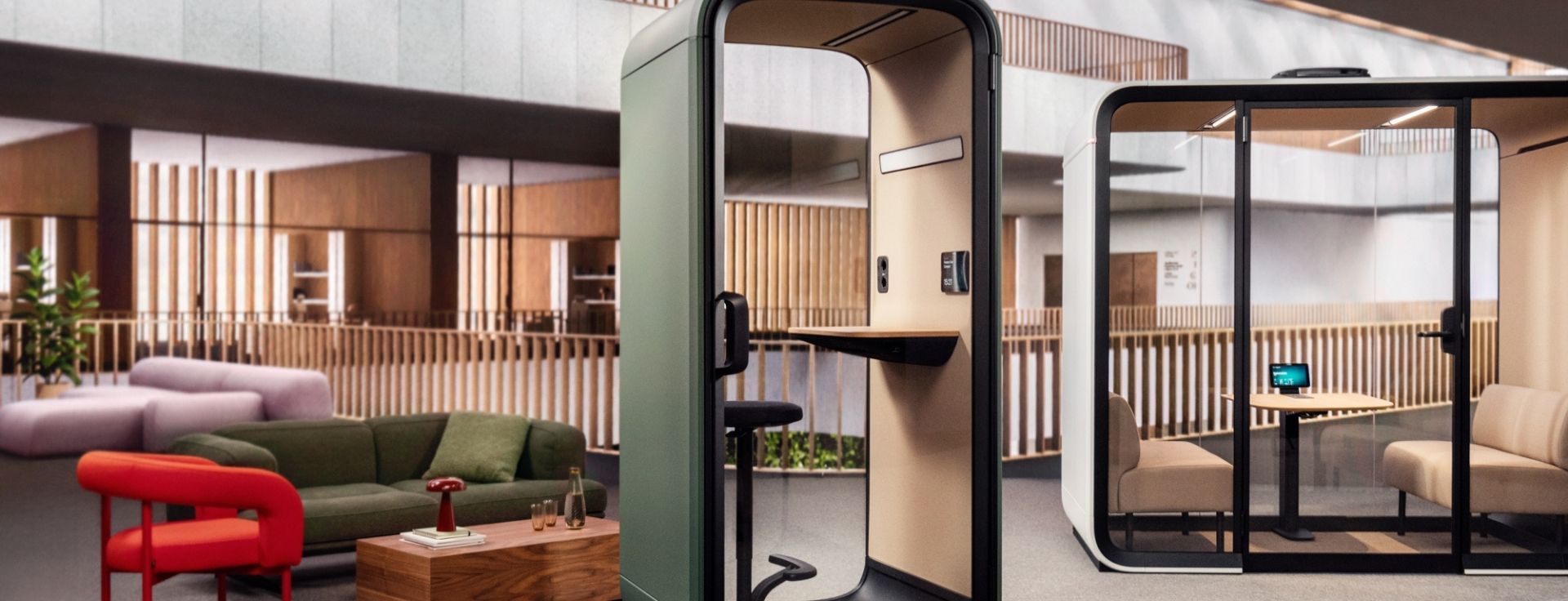 Neuer Partner Framery: Telefonboxen und Meetingpods