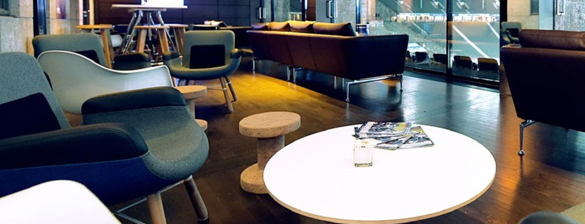 Vitra Club Lounge im Berliner Olympiastadion